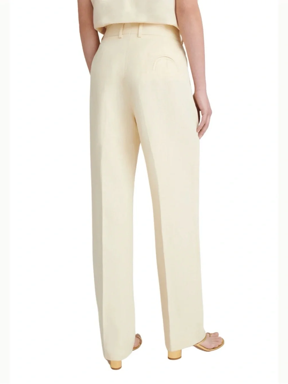 Blaze Milano Savannah Fox Pants Butter NWT - Picture 3 of 11